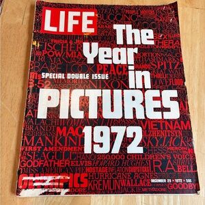Life Magazine The Year in Pictures 1972 The (Last Weekly Edition) 4 Copies